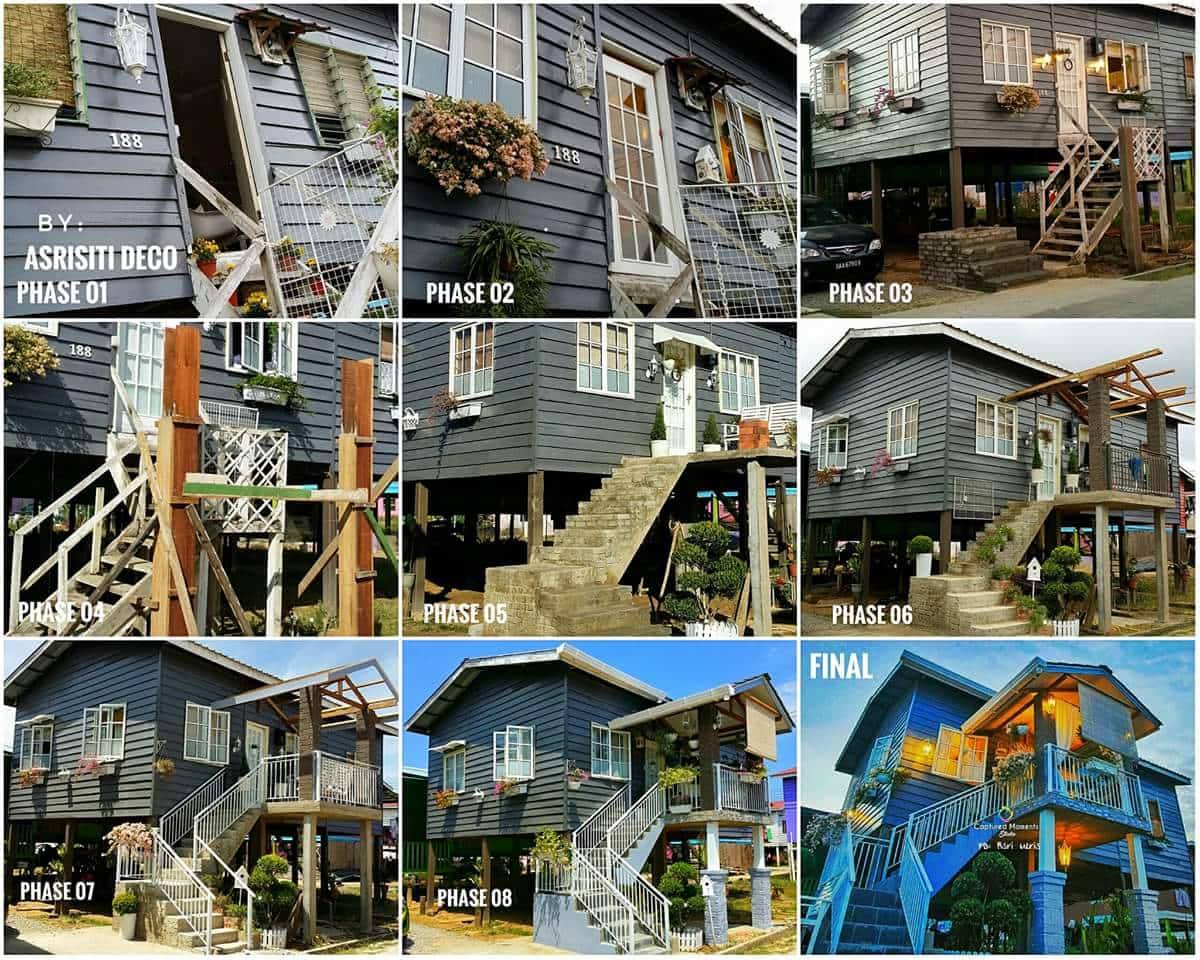 (GAMBAR) Ubah Suai Rumah Kayu Pusaka Menjadi Sebuah 
