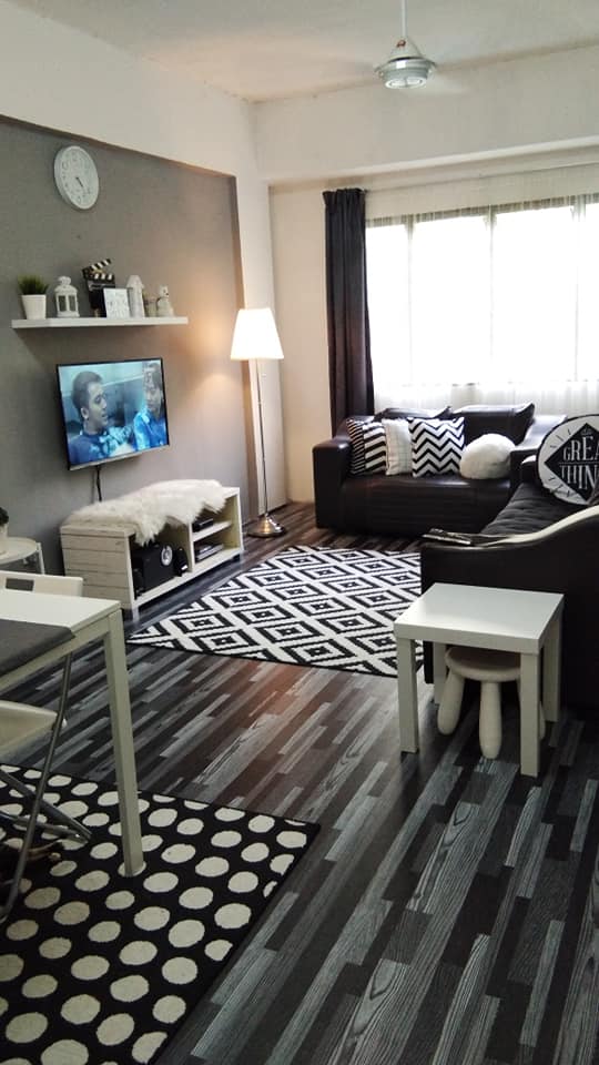 Rumah Bujang Pemuda Ini Dihias Cantik Walau Hanya Menyewa 