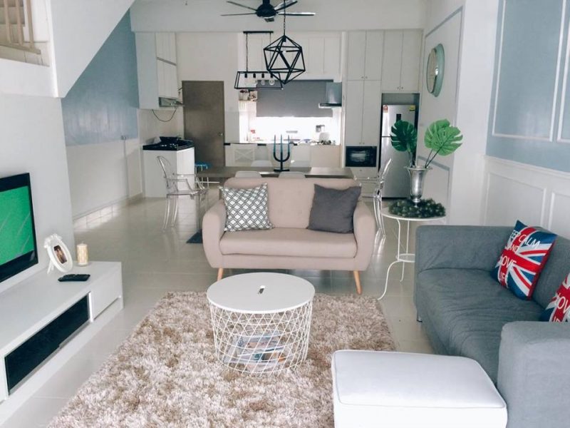 Dekor Rumah Pasangan Ini Macam Hasil Sentuhan Profesional 