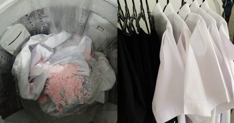 Tip Mudah Hapuskan Kotoran Degil & Baju Kekal Putih Macam Baru Hanya Dengan Sabun Ketul
