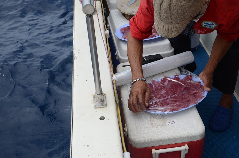 Resepi Pemancing : Shasimi Yellowfin Tuna - Umpan